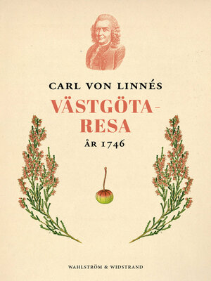cover image of Carl von Linnés västgötaresa 1746